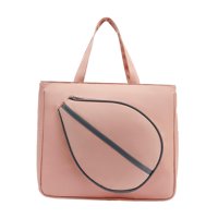 Magideal - Bolsa De Viaje Para , Mochila Ligera Para , Bolsa Para Raqueta De , Deportes Al Aire Libre, , Bádminton, Raqueta, Bolso De Mano , Rosado