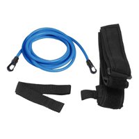 Magideal - Cinturón De Resistencia Para Natación, Cinturón De Entrenamiento De Natación, Dispositivo De Arnés De Natación Estacionario De 4M Para Adultos Y Niños Azul