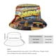 thumbnail image 2 of Surfistas del Metro Sombrero bucket para adultos, gorra de protección solar, sombrero de pescador plegable para viajes al aire libre, pesca y actividades de verano, 2 of 6