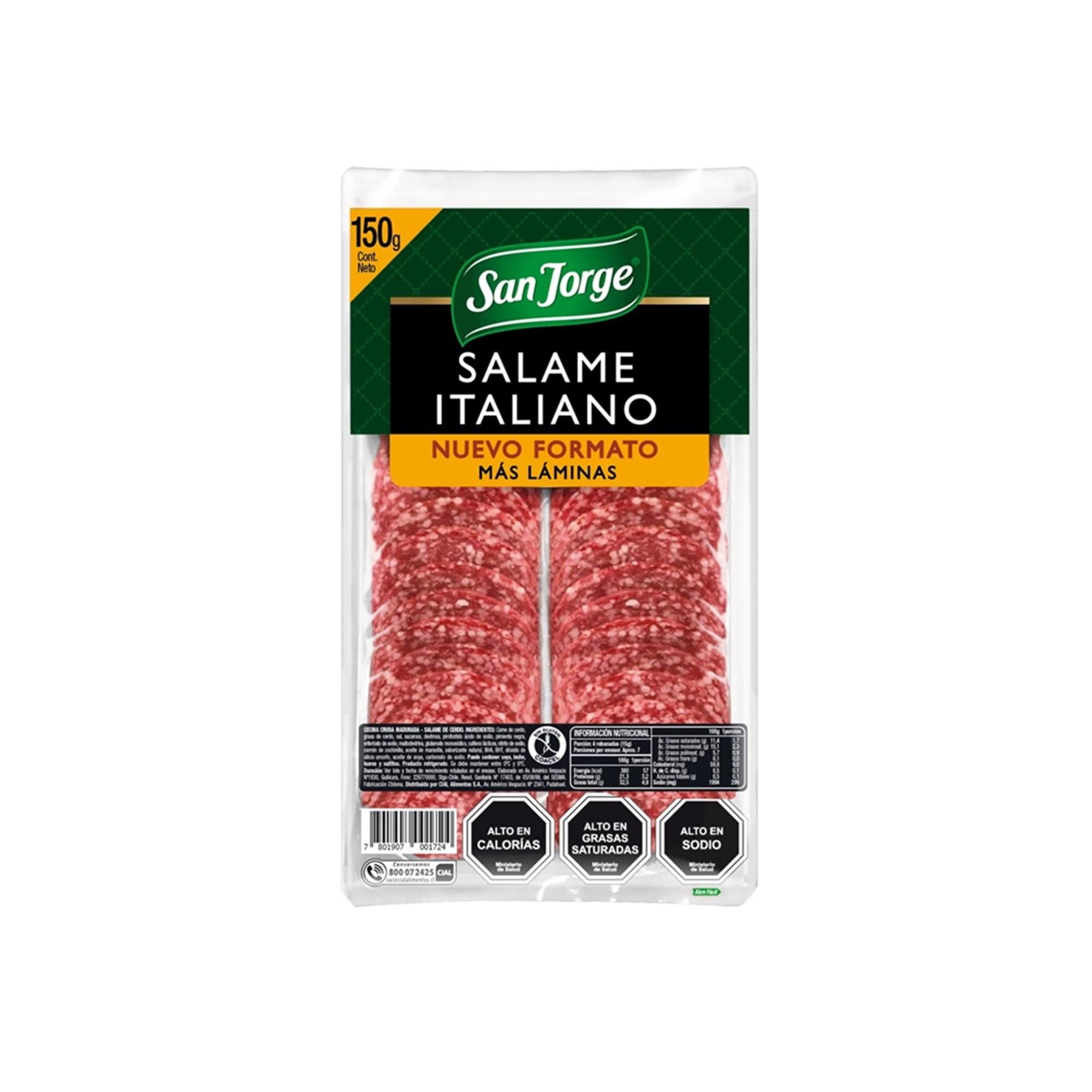 Salame Italiano 150 g San Jorge