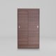 thumbnail image 3 of Clóset Caburgua 2 Puertas Corredera Walnut Marrón, 3 of 7