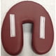 thumbnail image 3 of Cojín básico color burdeos para soporte facial de masaje, 3 of 3