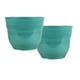 thumbnail image 1 of Macetero Grande Garden Elements de Plástico en Aqua Oscuro 38 cm Paquete de 2, 1 of 4