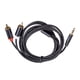 thumbnail image 3 of RCA A 3,5 Mm Para Amplificador De Teatro Cable Auxiliar Auriculares RCA A AUX 1,8 M, 3 of 5