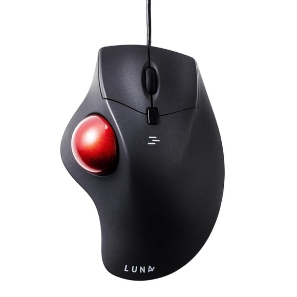 Mouse trackball con cable SANWA de 40 mm, botones silenciosos, DPI ajustable