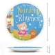 thumbnail image 2 of Plato Decorativo de Porcelana Fina Desmarcar Rimas Infantiles 15 cm, 2 of 6