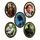 thumbnail image 1 of Set magnético Juego de tronos Dark Horse Comics Character 2, 1 of 5