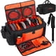 thumbnail image 1 of Bolsa para DJ Timoxi grande con placa de soporte robusta y 9 separadores, 1 of 7