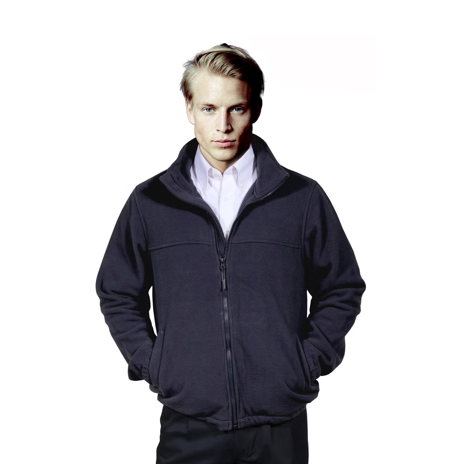 Mediaplayer - Micropolar Hombre Azul Marino Talla Xxl