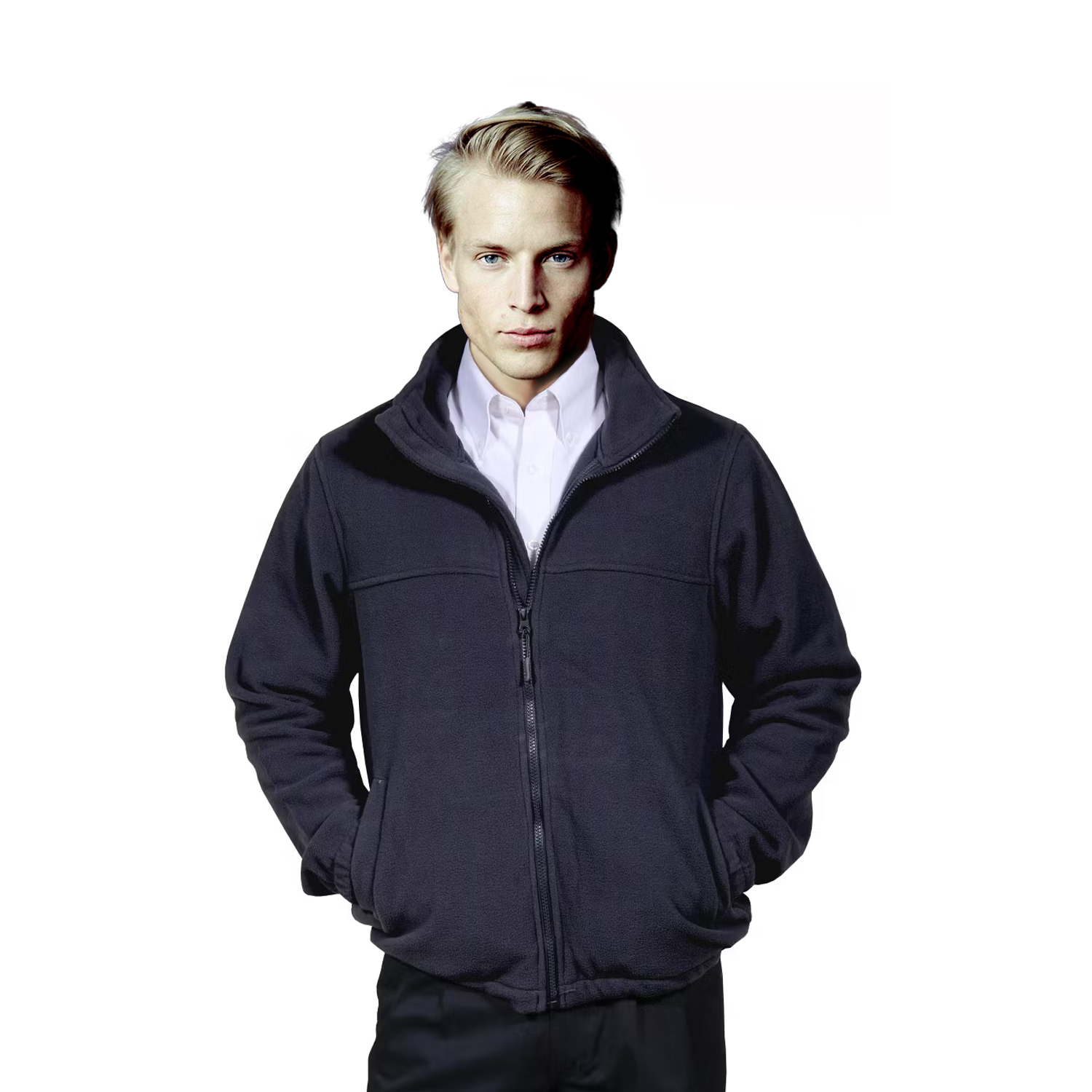 Mediaplayer - Micropolar Hombre Azul Marino Talla Xxl