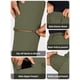 thumbnail image 5 of Pantalones FREE SOLDIER Convertibles para senderismo, color verde militar, 34 cm de ancho x 81 cm, 5 of 6