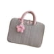 thumbnail image 5 of Funda para portátil, bolsa de transporte con diseño floral, informal y elegante, de 13 pulgadas, para la universidad, el trabajo, los desplazamientos Gris, 5 of 5