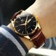 thumbnail image 2 of Reloj OLEVS, correa de piel para hombre con fecha y día, resistente al agua hasta 3 ATM, 2 of 9