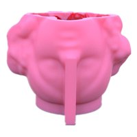 Bothyi - Moldes De Silicona 3D Para Niña, Maceta De Hormigón, Molde De Gel, Portalápices, Cactus Diy