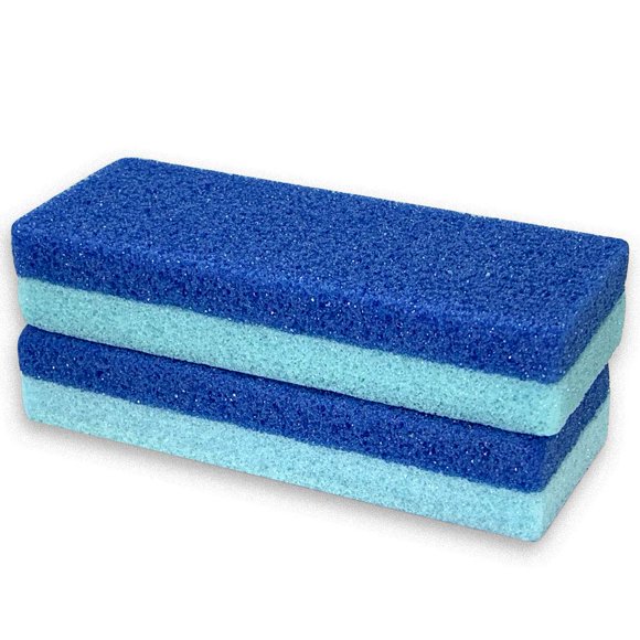 Raspador de Pies MARYTON 13x10x5 cm 2 uds Esponja de Piedra Pómez
