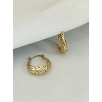 Collarbeauty - Aro Bañado En Oro 18K