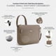 thumbnail image 3 of Bolso cruzado Travelon Classic pequeño antirrobo 26x20x6 cm, 3 of 9