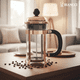 thumbnail image 1 of Cafetera Prensa Francesa Biancci De 350 Ml En Bronce Bronce 350ml, 1 of 7