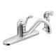 thumbnail image 1 of Grifo de cocina Moen Lindley de una manija cromado con rociador lateral, 1 of 6