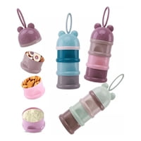 Genérico - Set 5 Dispensador Leche Polvo Diseño Oso Portatil Bebe Lau