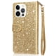 thumbnail image 5 of Funda para FOXDOCK Elegante funda iPhone 13 Pro Max Glitter con cremallera-Ideal para el uso diario, 5 of 5