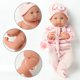 thumbnail image 3 of Muñeca Bebe Reborn Juguete Realista 35cm ROSA, 3 of 3