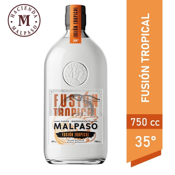 Pisco Malpaso Mango Maracuyá 35° Botella, 750