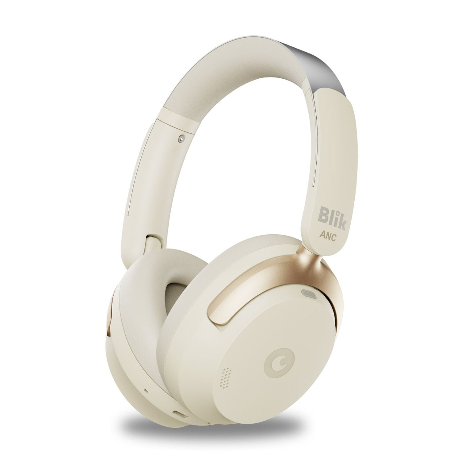 Audifonos Bluetooth Blik Aura950 Cancelación De Ruido Cream