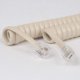 thumbnail image 3 of Cable espiral para auricular telefónico Cablesys de 3.6 m para teléfono PBX, 3 of 7