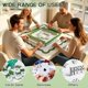 thumbnail image 5 of Alfombra de Mahjong ZWFCGMMBC 82 cm Verde Antideslizante, 5 of 6