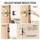 thumbnail image 4 of Herraje retenedor de puerta con bola, Mousike, magnético oculto ajustable, 4 of 7
