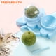 thumbnail image 3 of 2 bolas de mordedura para gatos, doble bola, juguete masticable para gatos, 3 of 5
