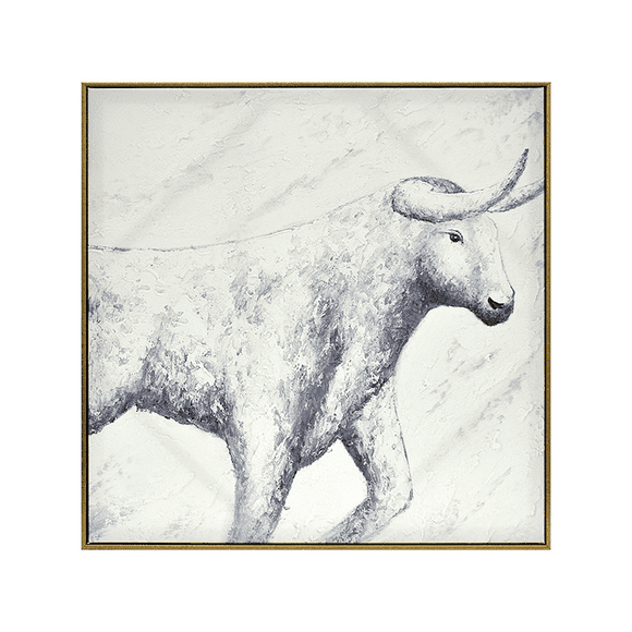 Cuadro Toro 80 x 80