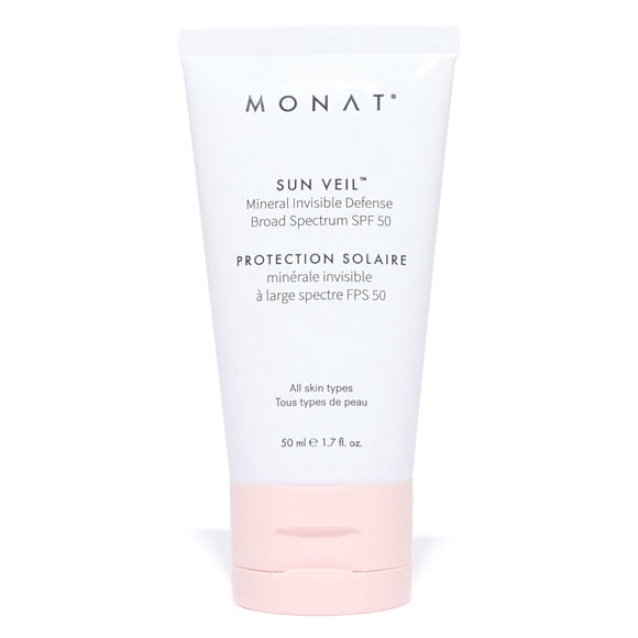Protector solar MONAT SPF 50 con tinte universal 50 ml sin aceite