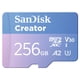 thumbnail image 1 of Tarjeta microSD SanDisk Creator 256GB UHS-I con adaptador SD, 1 of 8