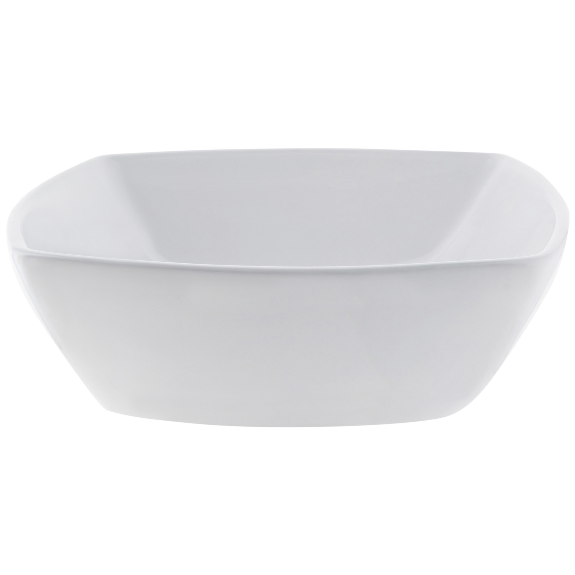 Domsa - Lavamanos Sobreponer Curvo Blanco 42X42X13