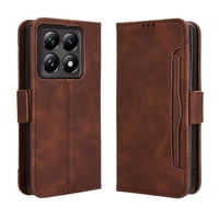 Funda Tipo Billetera Foxdock Para Xiaomi 14T Pro – Tapa Flip Con Tarjetero