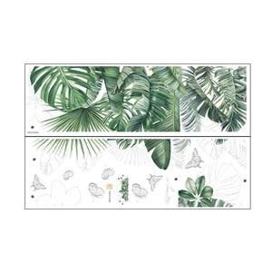 Magideal - Etiqueta De La Pared Del Ornamento Impermeable Removible Para La Decoración Del Hogar, Calcomanías De Pared Para Dormitorios, Comedores, Restaurantes,