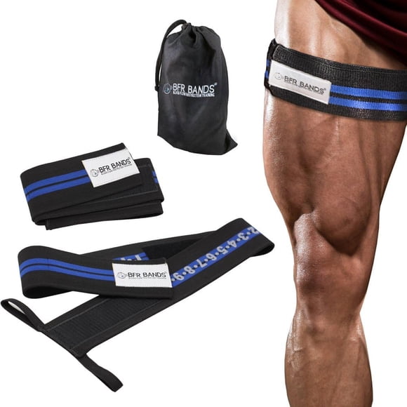 Bandas de entrenamiento por oclusión BFR BANDS doble vuelta de 3 pulgadas