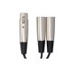 thumbnail image 3 of Cable en Y Hosa YXM-121 XLR3F a Dual XLR3M de 6 pulgadas, 3 of 6