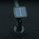 thumbnail image 5 of Quitasol Terraza 360° 3x3 mt Panel Solar Luz Led grafito Vincenzi, 5 of 11