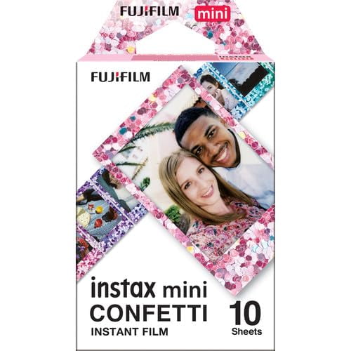 Película Instax Mini Fujifilm Pack de Variedad – 6 Diseños, 10 Láminas