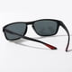 thumbnail image 2 of POLASUP GAFAS LENTES DE SOL Un par de gafas de sol de moda con montura negra mate y gris, 2 of 4