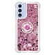 thumbnail image 2 of FOXDOCK Funda Glitter Líquida para Samsung Galaxy A17 con Anillo Brillante, TPU Antichoques y Esquinas Reforzadas, Soporte, 2 of 6