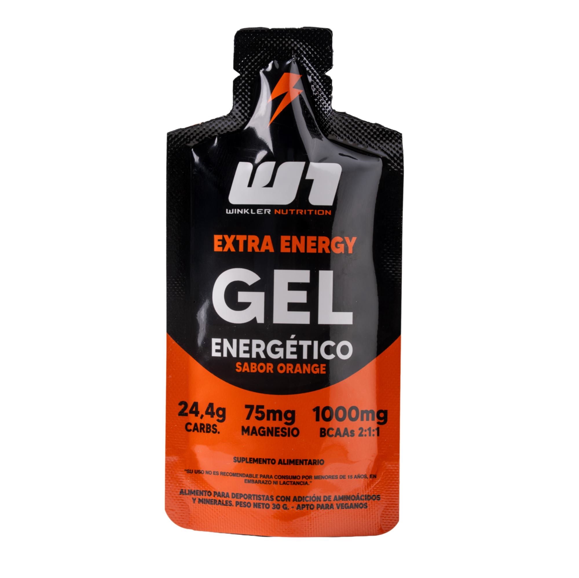 Suplemento Alimentario Gel Voltage Sabor Naranja 30 g Winkler Nutrition