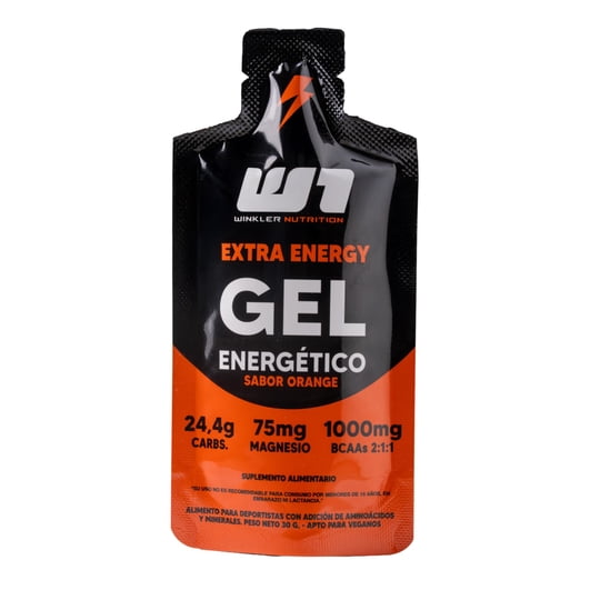 Suplemento Alimentario Gel Voltage Sabor Naranja 30 g Winkler nutrition