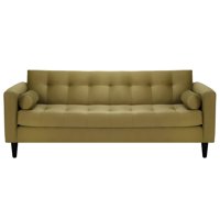 Bodevir - Sofa Retro 3Cg Felpa 00 Verde Musgo