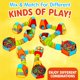 thumbnail image 2 of Play Tent Playz para niños, 7 unidades, con 1 piscina de bolas grande y 3 túneles de juego, 2 of 9