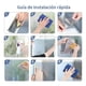 thumbnail image 2 of Privacidad Vinilos Espejo Pelicula Para Ventanas - Plateado gris 100CM* 10 Mtrs, 2 of 9