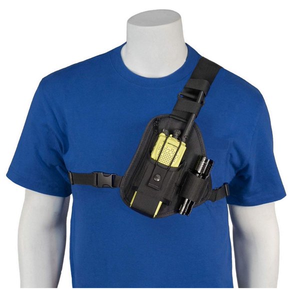 Arnés de pecho para radio HOLSTERGUY RCH-101U para radios bidireccionales